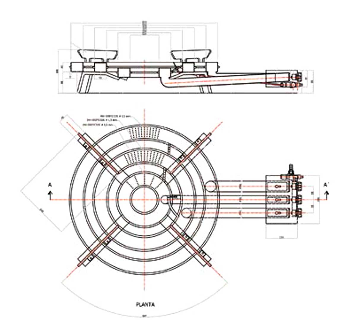 SAVEMAH - QUEMADOR PAELLERO PROFESIONAL SVH-660GN