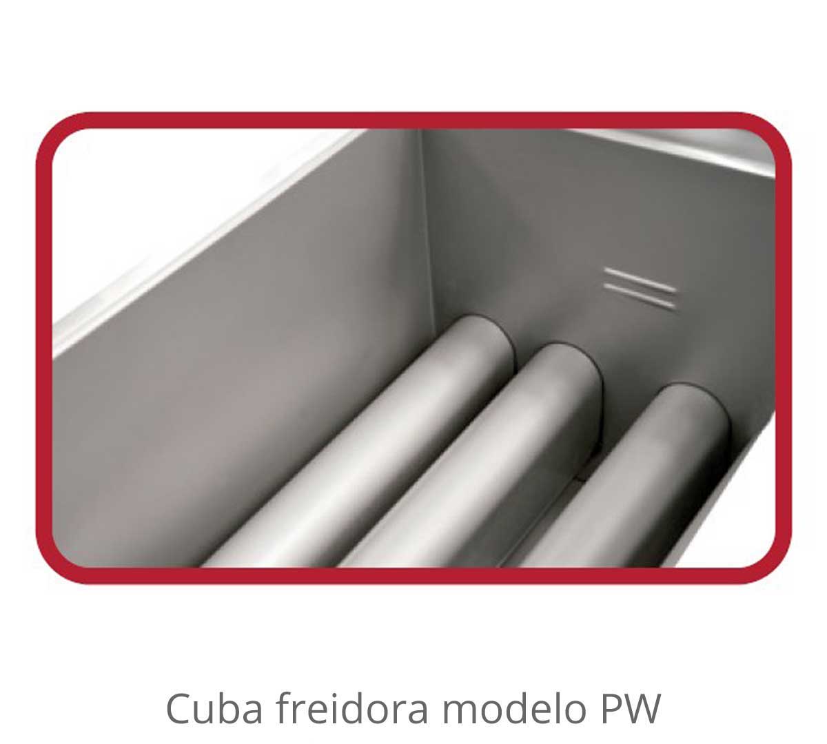 SAVEMAH - S900 FREIDORA A GAS SV 98 MUEBLE