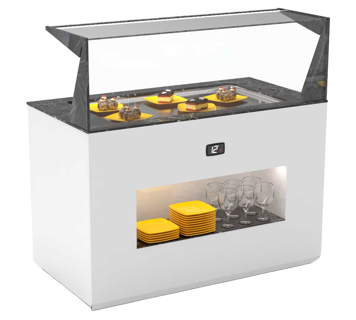 SAYL - BUFFET LINE MÓDULO SELF-SERVICE PLACA FRÍA