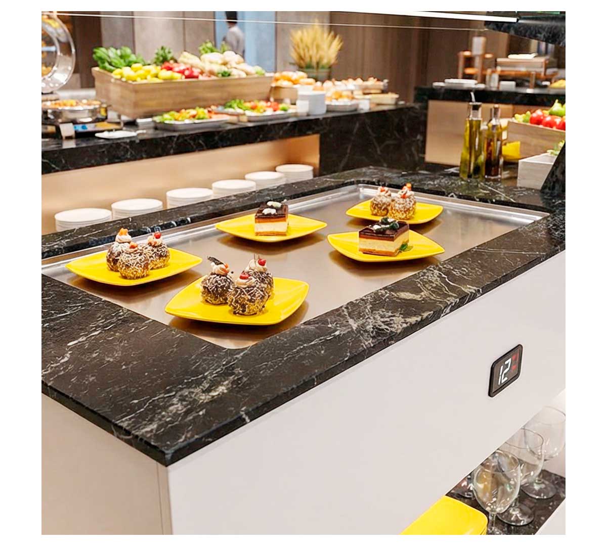 SAYL - BUFFET LINE MÓDULO SELF-SERVICE PLACA FRÍA