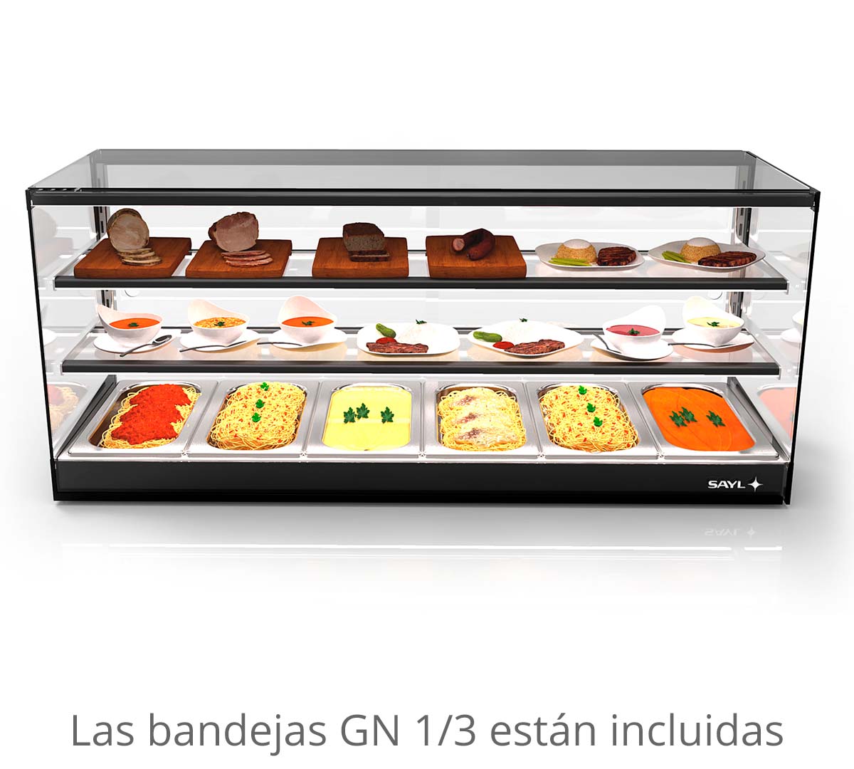 SAYL - CALENTADOR LOGIC TRIPLE BAÑO MARÍA