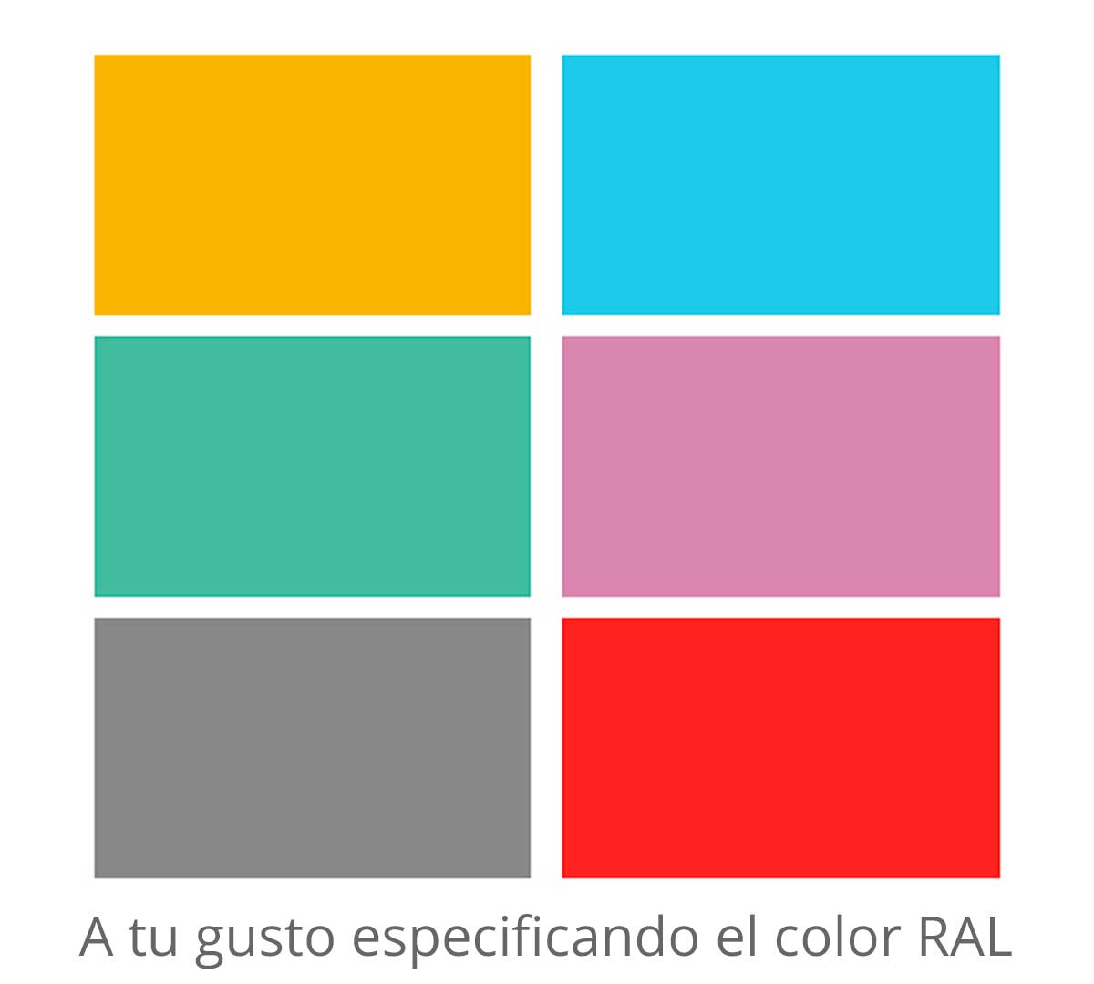 SAYL - COLOR DEL MUEBLE PERSONALIZADO RAL