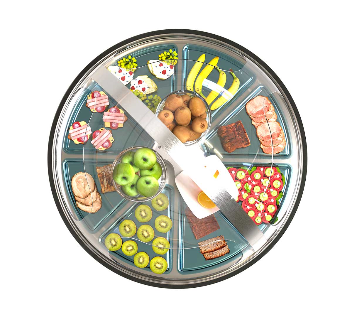 SAYL - EXPOSITOR BUFFET PIE BUF360P