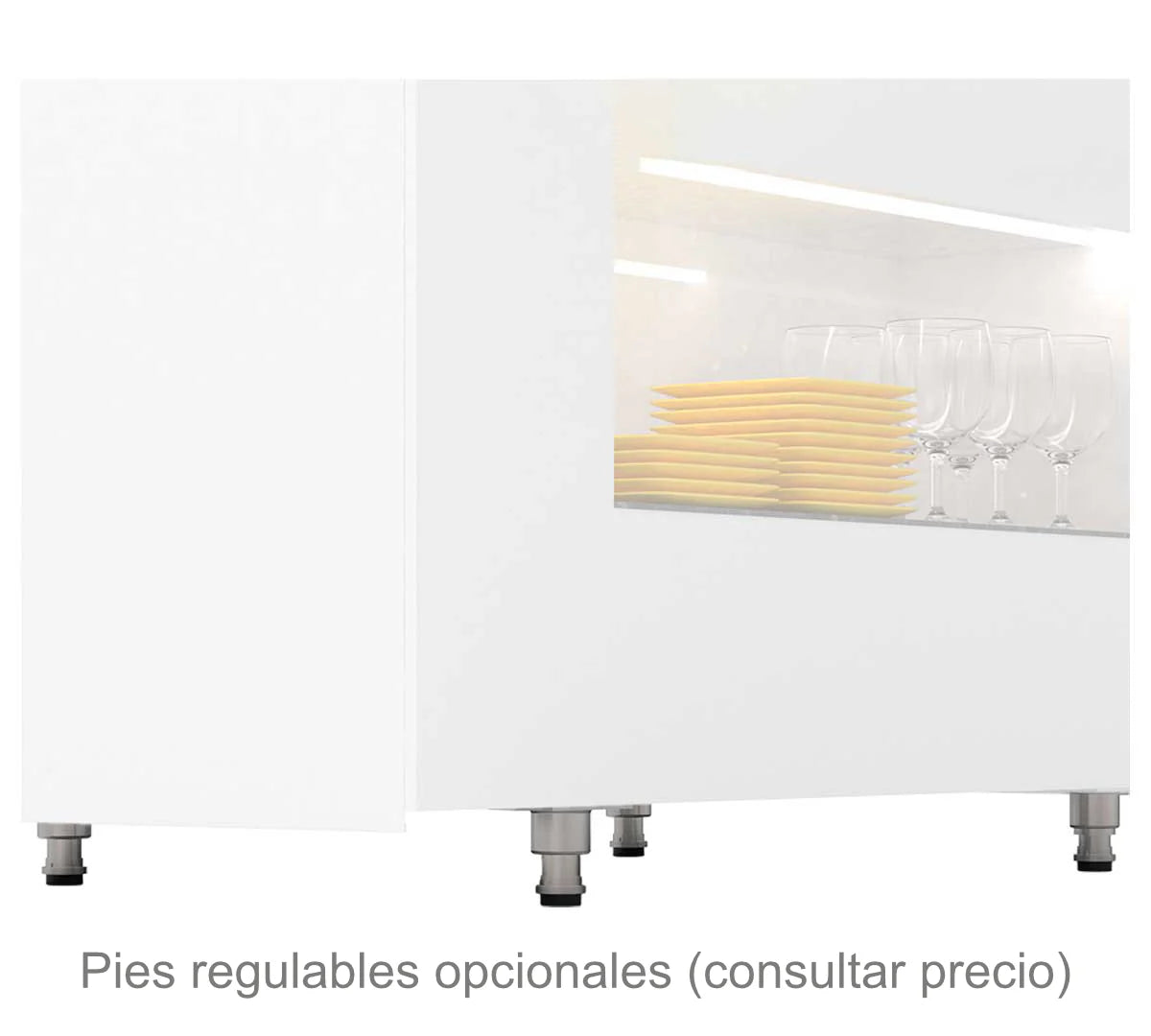 SAYL - BUFFET LINE MÓDULO BASE NEUTRO SIN ESPACIO PARA PLATOS