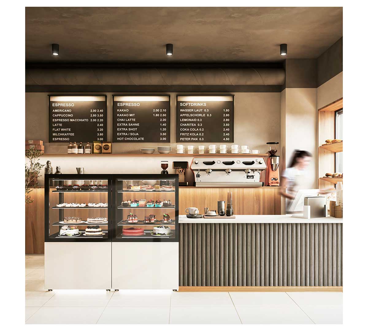 SAYL - VITRINA INTEGRA BASE 60 NEUTRA