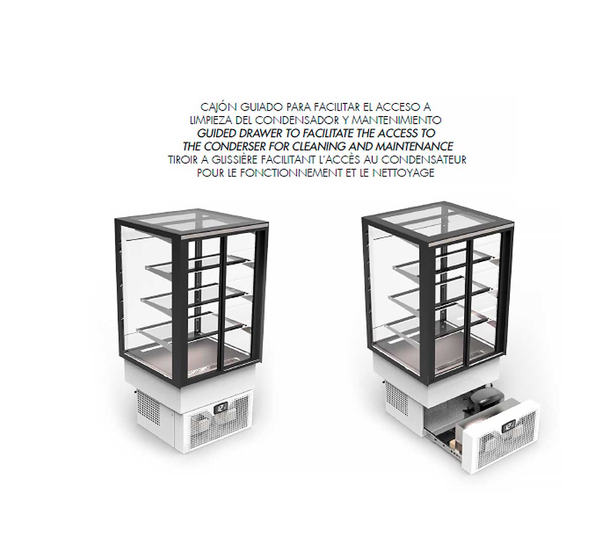 SAYL - VITRINA INTEGRA DROP-IN 60 COLD