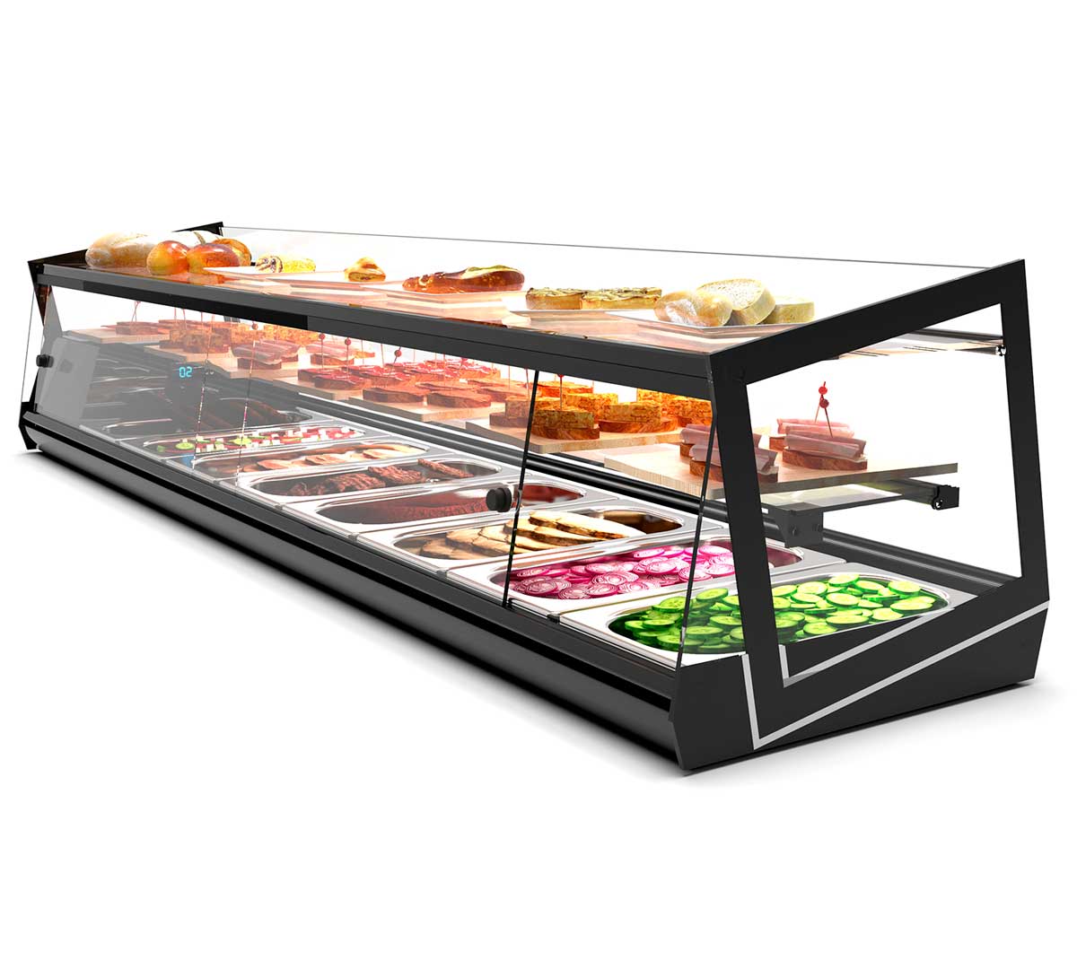 SAYL - VITRINA REFRIGERADA KUBE