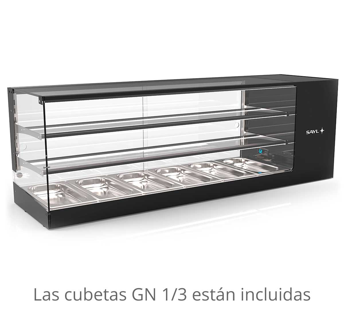 SAYL - VITRINA REFRIGERADA LOGIC 3 PISOS GN