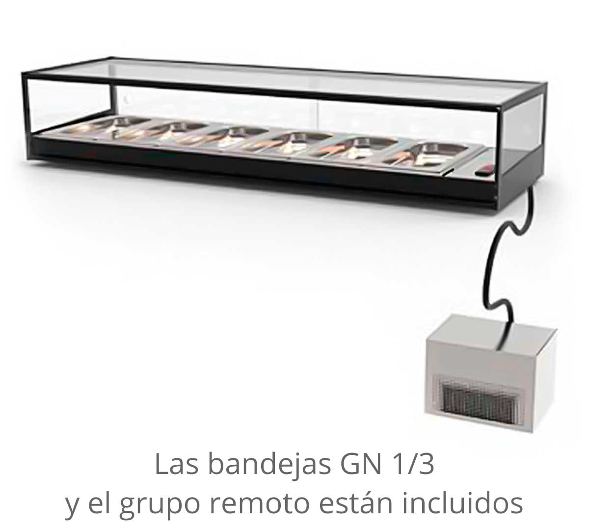 SAYL - VITRINA REFRIGERADA LOGIC GRUPO REMOTO GN