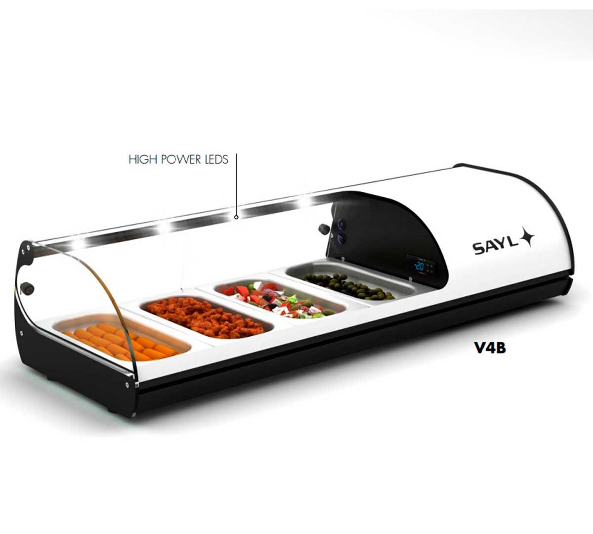 SAYL - VITRINA REFRIGERADA STANDARD TAPAS CUBA GN