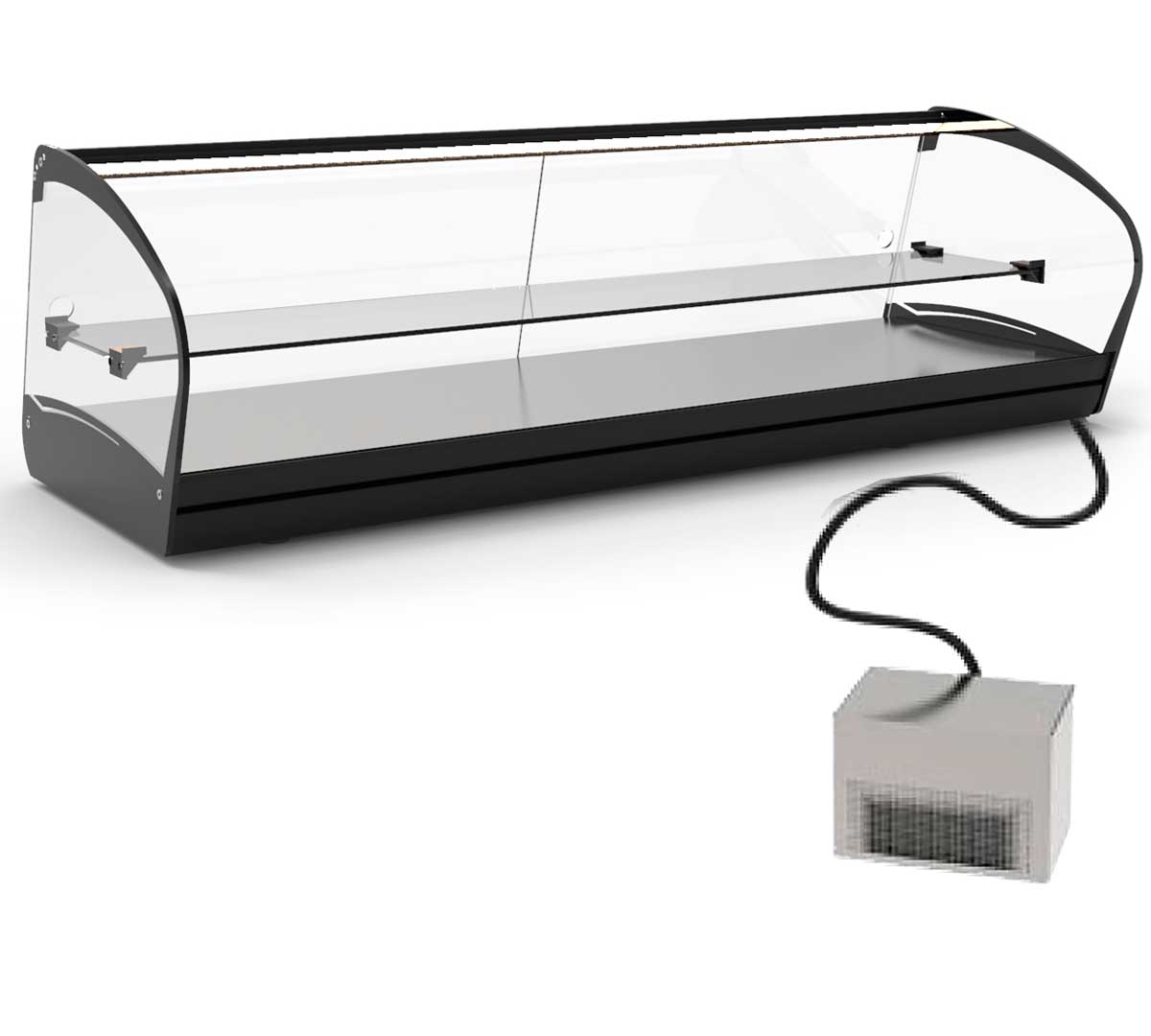 SAYL - VITRINA REFRIGERADA SHARK GRUPO REMOTO CUBA PLANA 2 PISOS