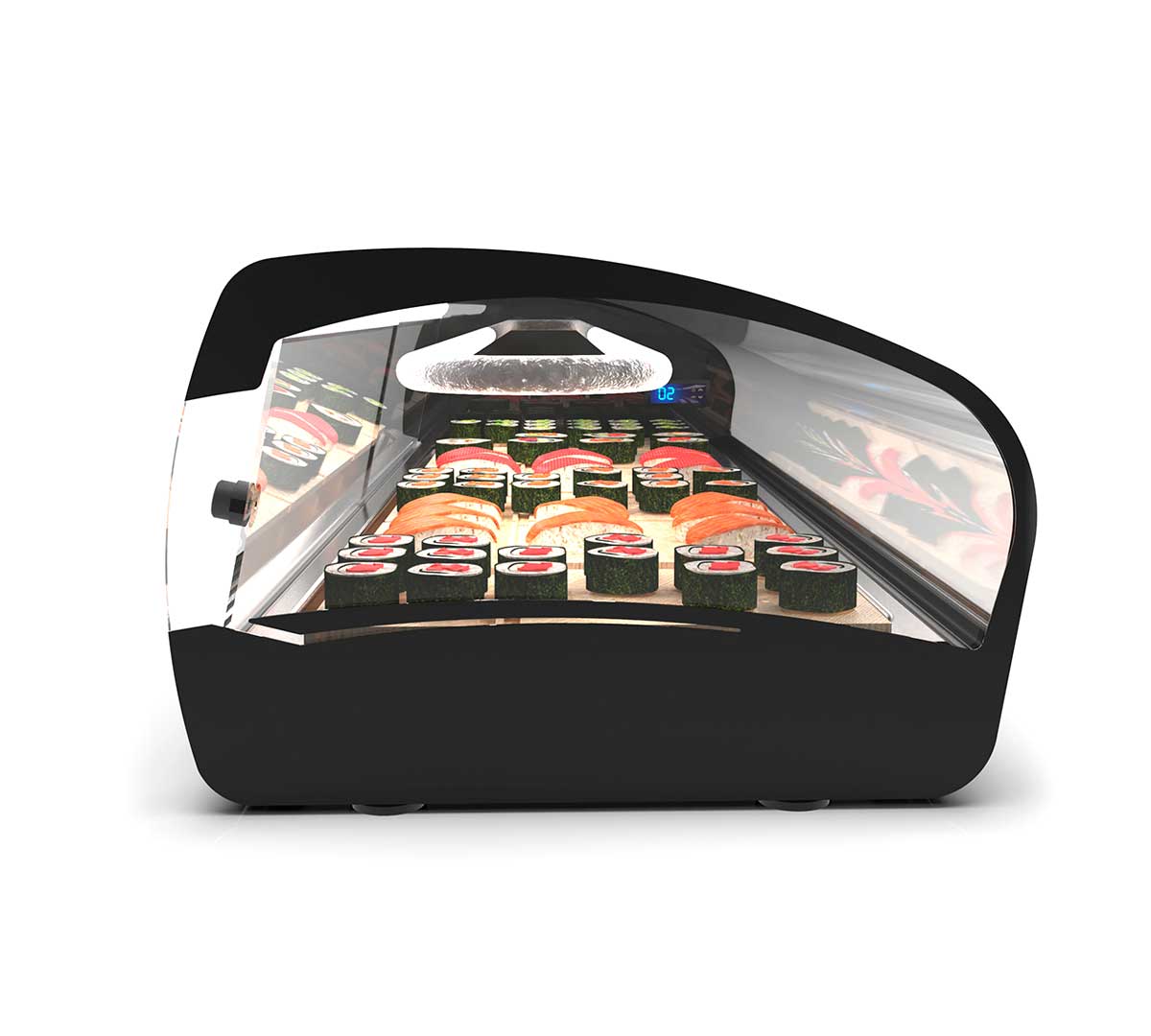 SAYL - VITRINA SHARK 1P DOBLE FRÍO SUSHI