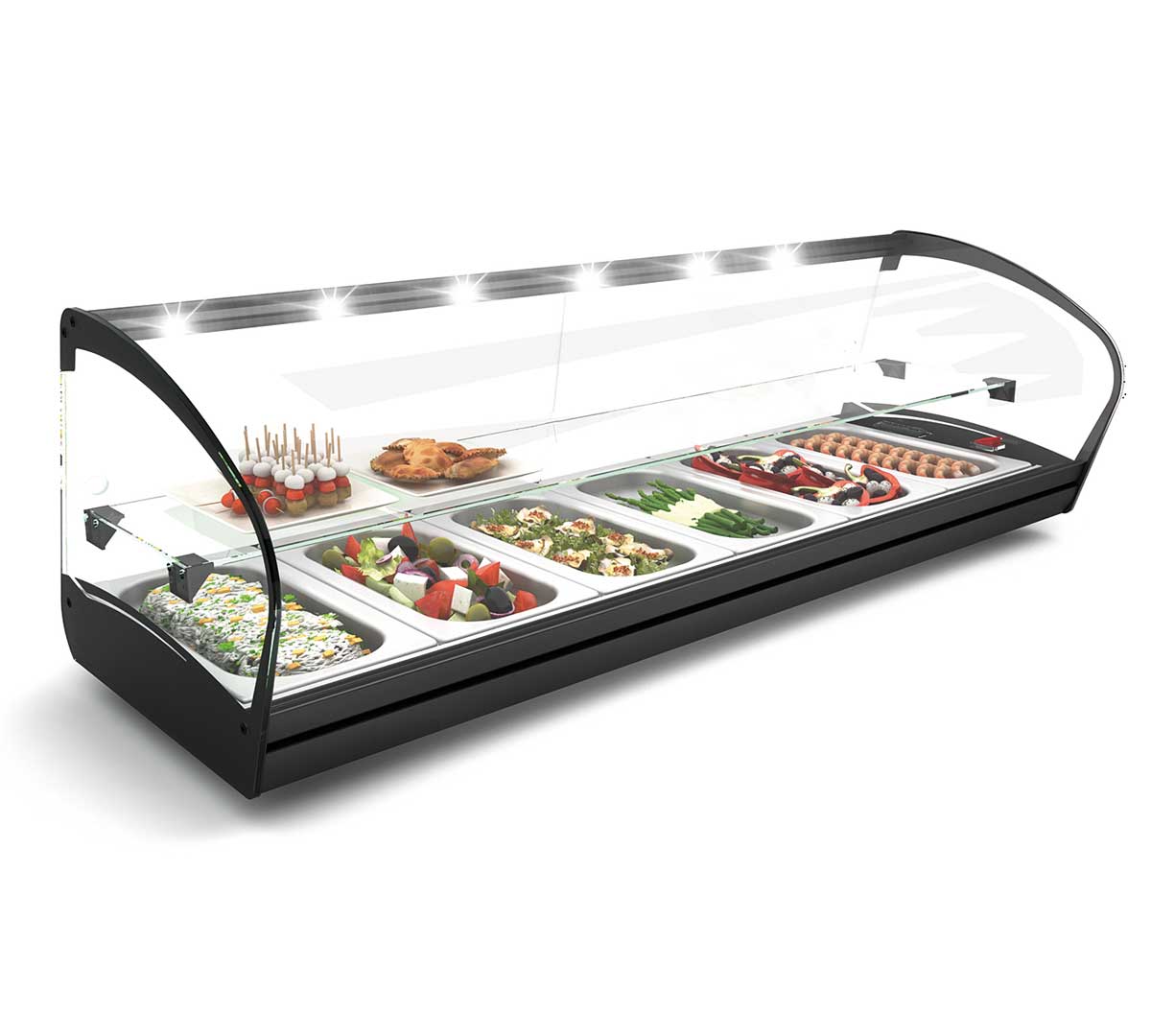 SAYL - VITRINA REFRIGERADA SHARK 2P TAPAS