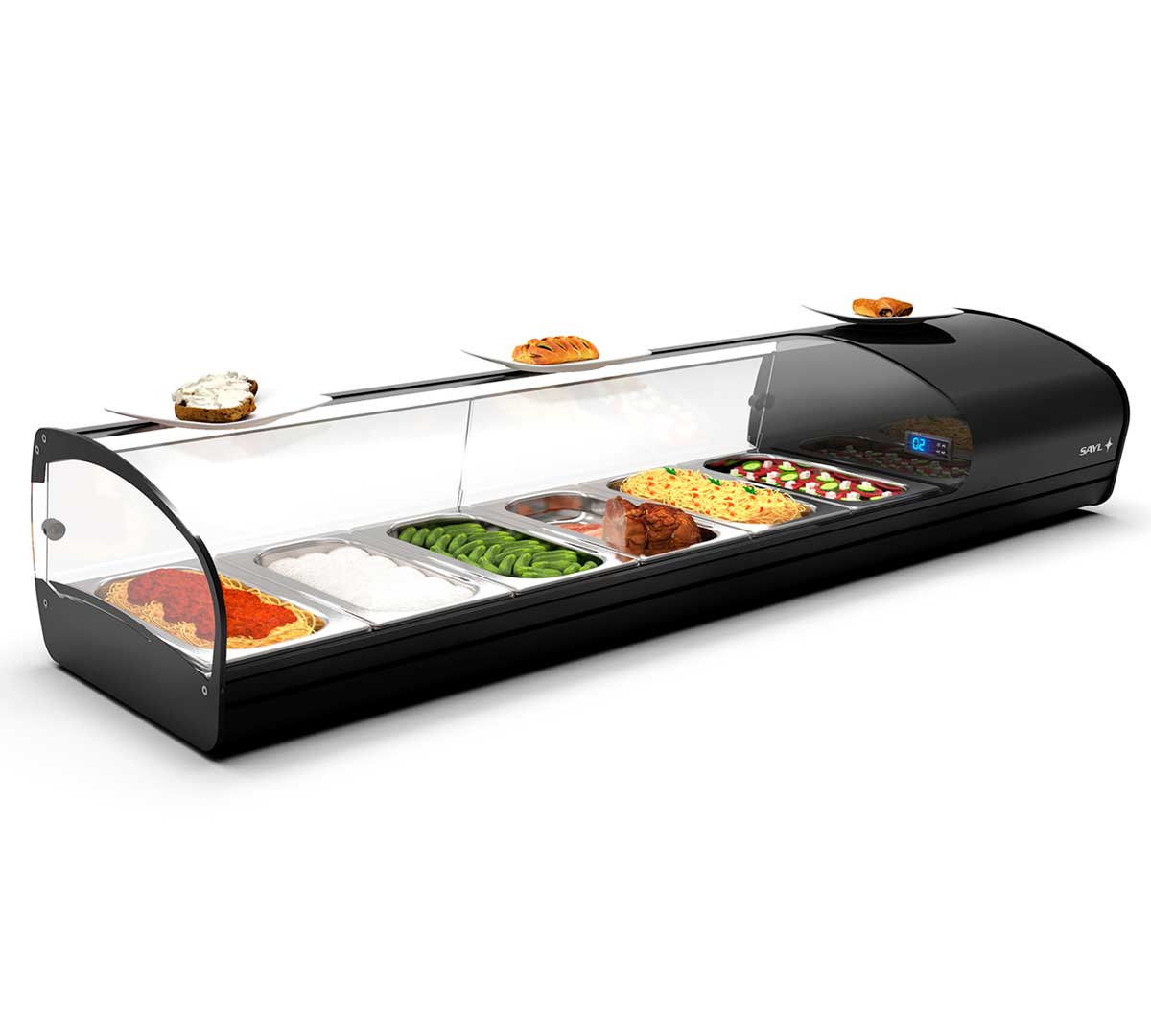 SAYL - VITRINA REFRIGERADA SHARK 1P TAPAS
