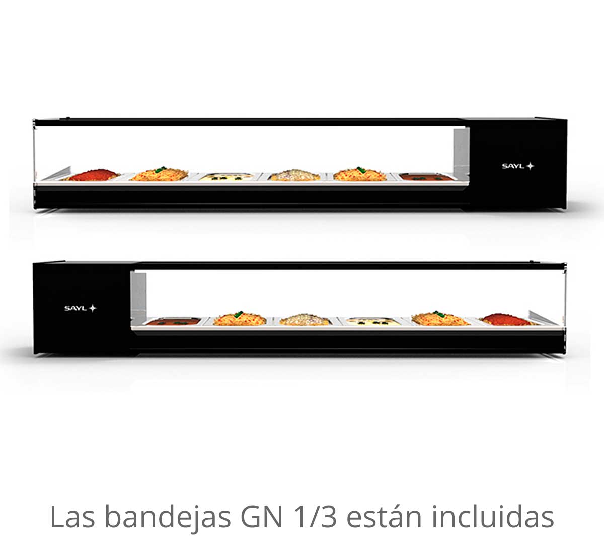 SAYL - VITRINA DE TAPAS REFRIGERADA LOGIC GN