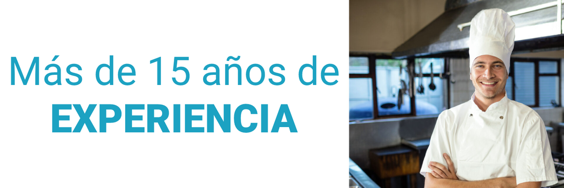 Maquinaria de hostelería con más de 15 años de experiencia