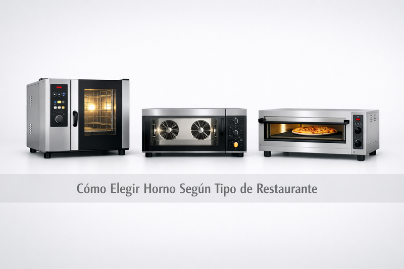 Cómo Elegir Horno Según Tipo de Restaurante: Guía Técnica para Decidir Bien a la Primera