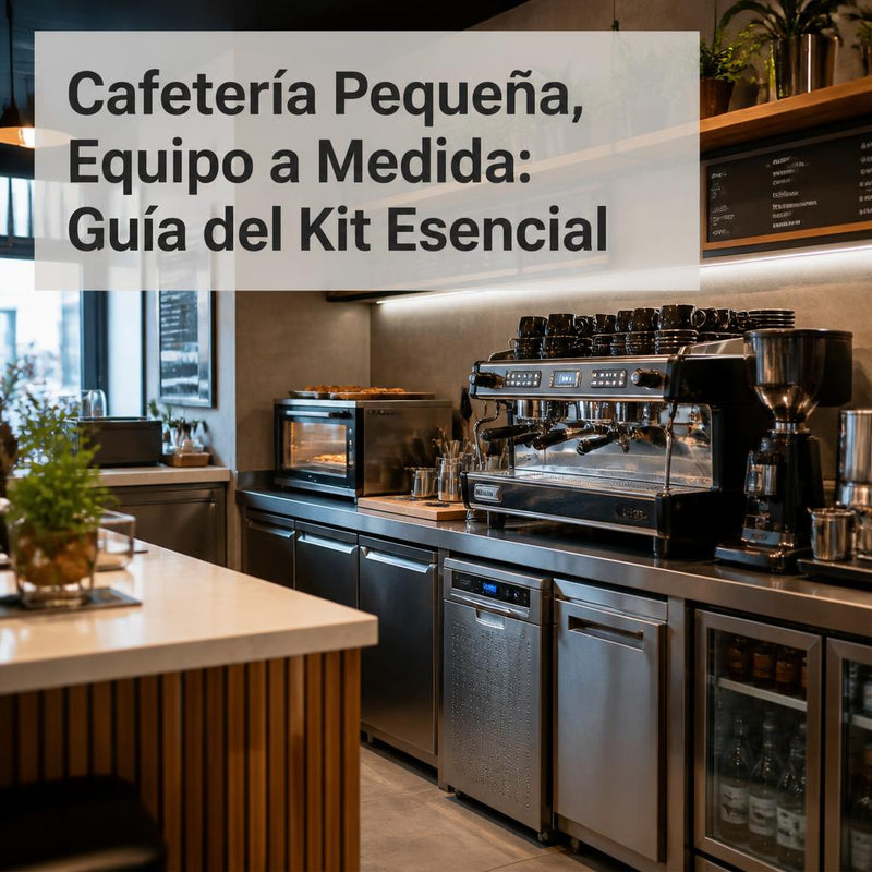 Cafetería Pequeña, Equipo a Medida: Guía del Kit Esencial