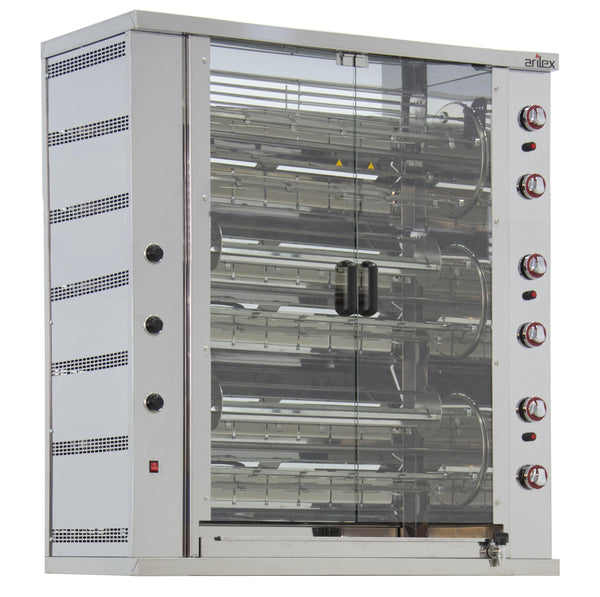 ARILEX - ASADOR ROTATIVO PLANETARIO 12 ESPADAS 12ASG-RP - GAS