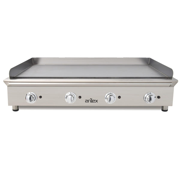 ARILEX - FRYTOPS A GAS 130cm ACERO RECTIFICADO DE 15mm LÍNEA 600 130FRYGRN