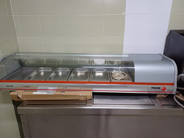 FAGOR VITRINA DE TAPAS 6 BANDEJAS
