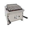 BARBACOA A GAS 40cm PIEDRA VOLCÁNICA CON PARRILLA INOXIDABLE REGULABLE EN 3 ALTURAS LÍNEA 600 40BAR