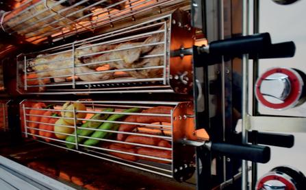 ASADOR VERTICAL A GAS DE 3 ESPADAS 3ASG