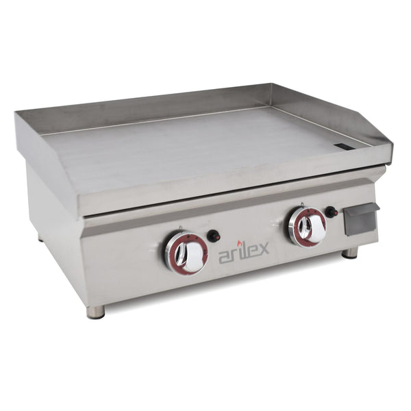 ARILEX - PLANCHA A GAS 60cm EN ACERO RECTIFICADO DE 15mm 60PGRN