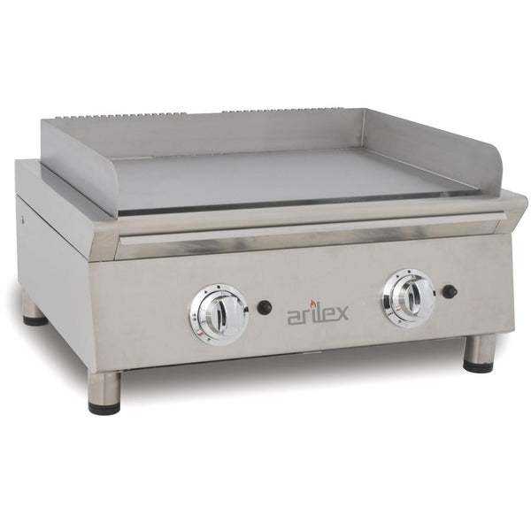 ARILEX - FRYTOPS A GAS 70cm ACERO RECTIFICADO DE 15mm LÍNEA 600 70FRYGRN