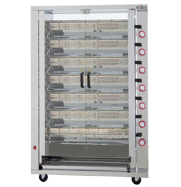 ARILEX - ASADOR VERTICAL DE 7 ESPADAS 7ASGP - GAS