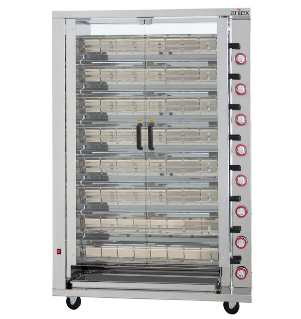 ARILEX - ASADOR VERTICAL 8 ESPADAS 8ASGP - GAS