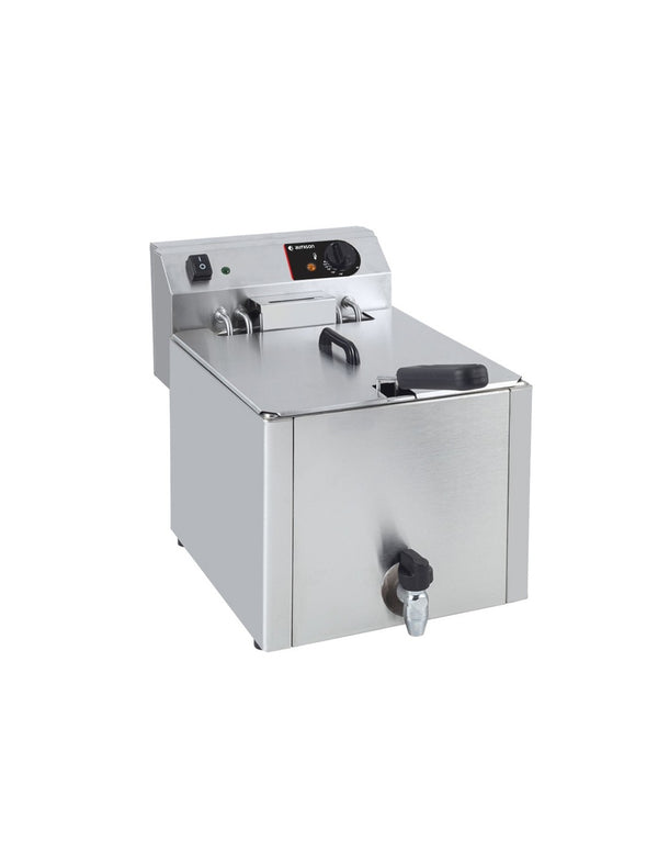 ALMISON-FREIDORA SOBREMESA ELÉCTRICA CON GRIFO  ALMFR10LMCG 10 LITROS