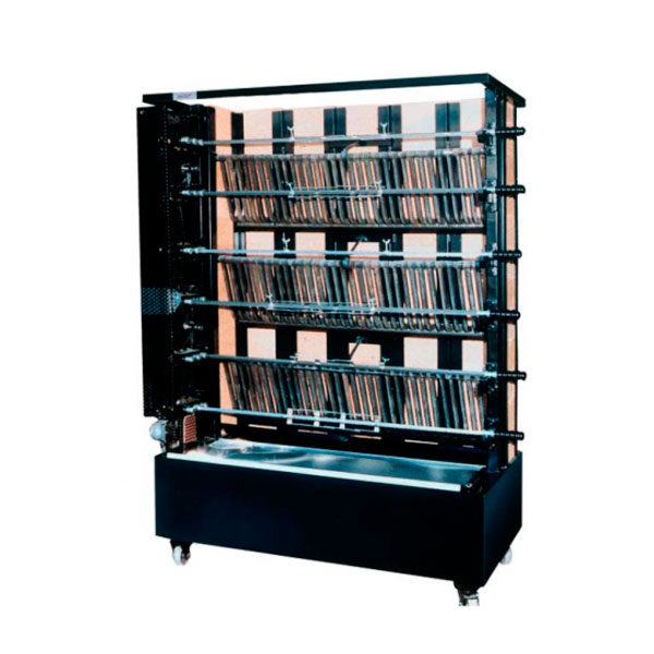 ASDOR - ASADOR DE POLLOS A LEÑA 6 ESPADAS AL-360