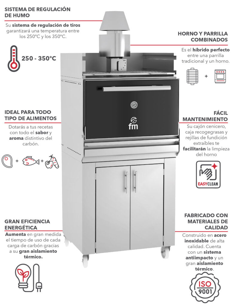 FM - HORNO DE BRASAS ST-G300
