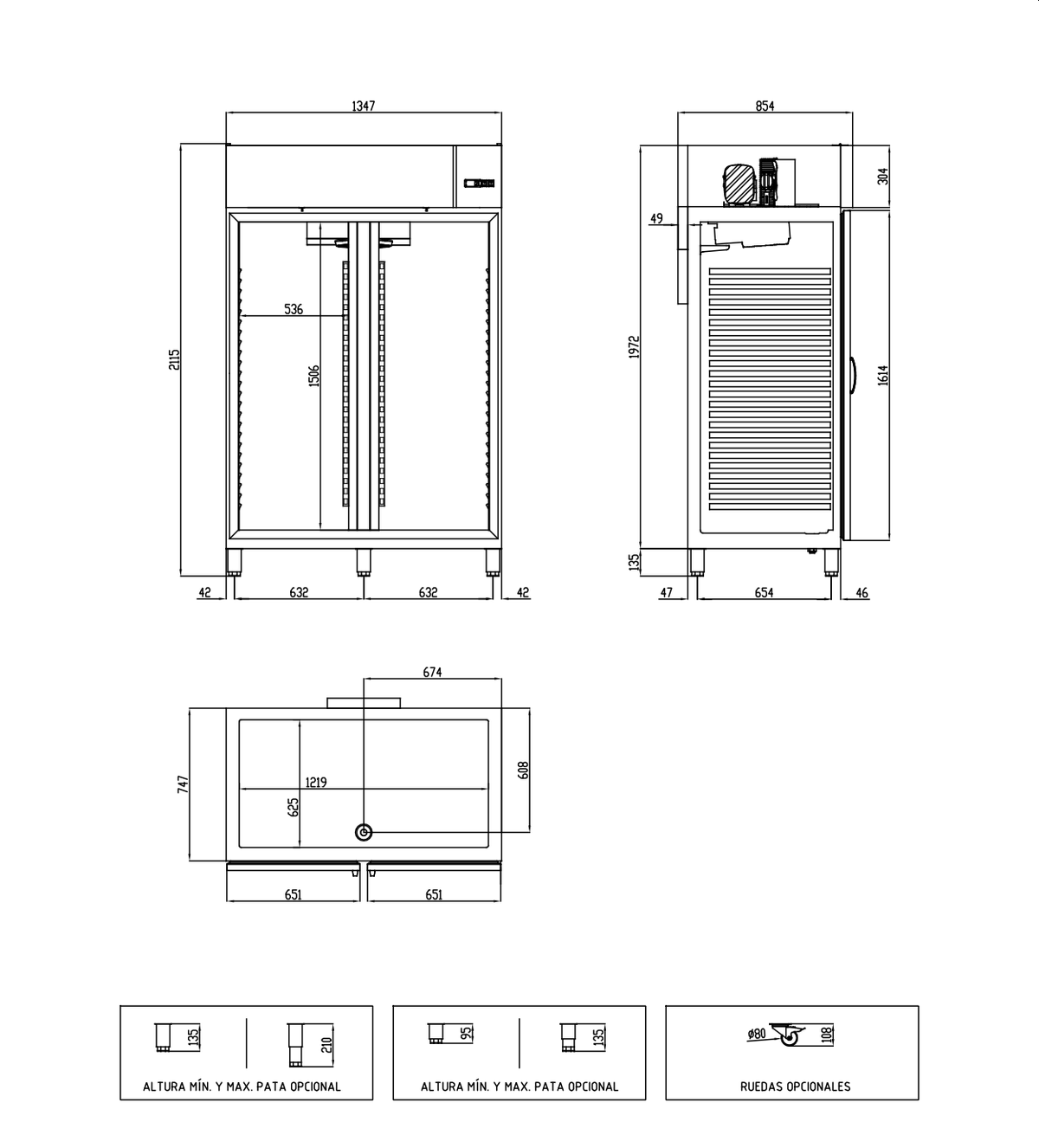 CORECO - EXPOSITOR REFRIGERADO S-LINE CGRE-1002-SPF
