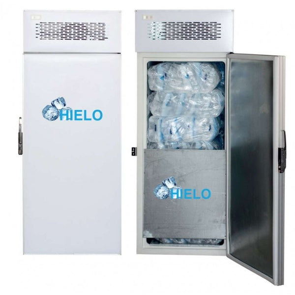 CLIMAHOSTELERIA - ARMARIO CONSERVADOR DE 18 SACOS DE CUBITOS DE HIELO ARMVERTGEL420
