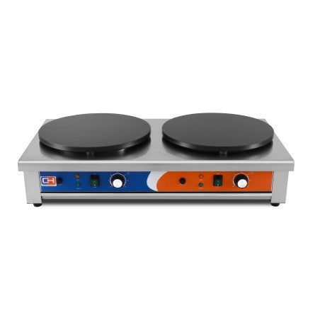 CREPERA ELÉCTRICA DOBLE 3+3KW 890X490X220H MM PEKÍN EC-2