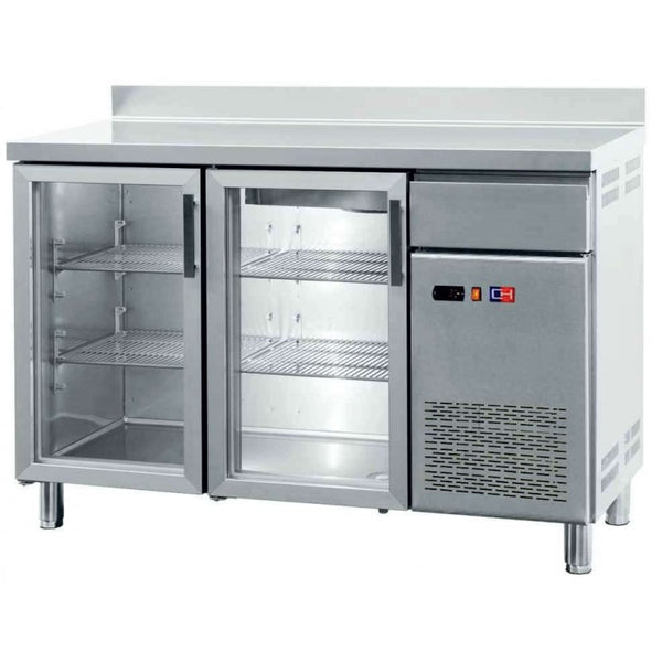 CLIMAHOSTELERIA - FRENTE MOSTRADOR REFRIGERADO CON PUERTAS DE VIDRIO 3 PUERTAS DE 2017 X600 X1045H MM CORDOBA FMCH-200V