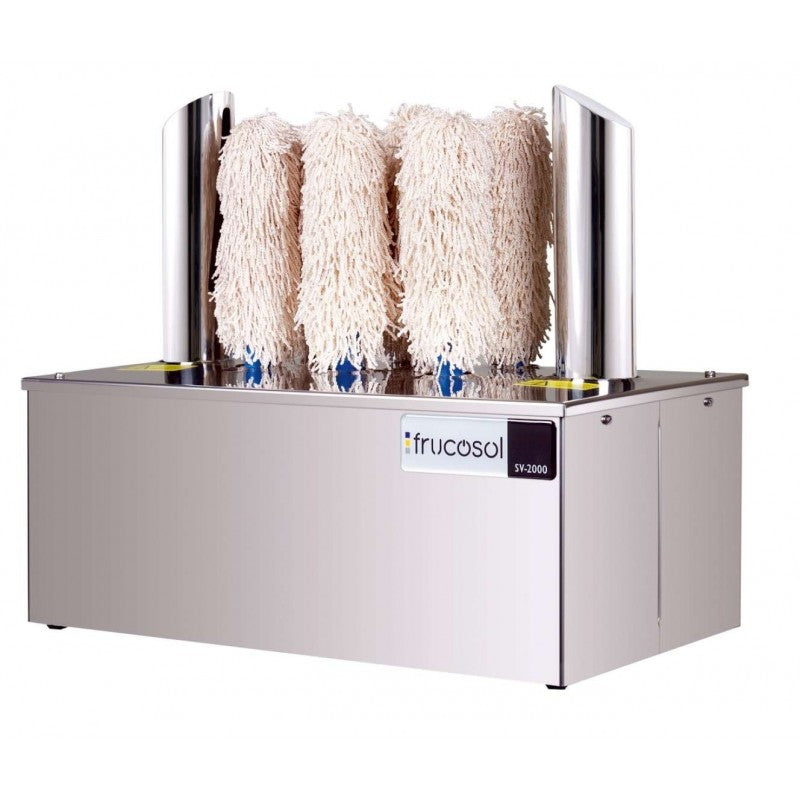 ABRILLANTADORA SECADORA DE COPAS 500 UD/HORA 590x320x490h MM SV2000 LÍNEA RIOJA