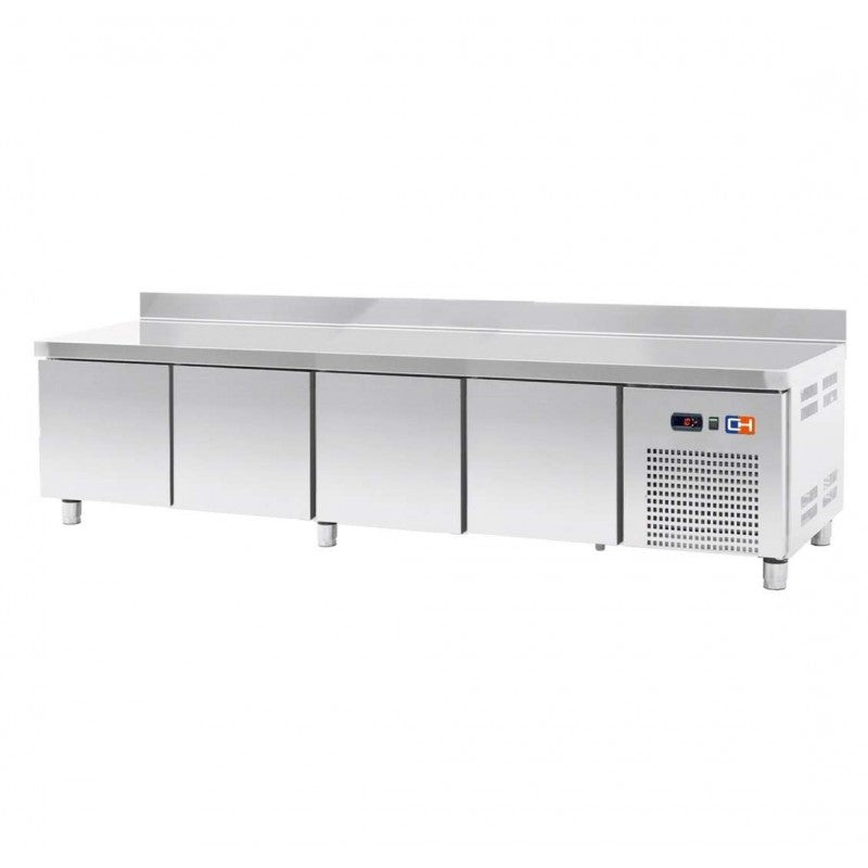 MESA BAJA GN/1 REFRIGERADA 4 PUERTAS FONDO 700 DE 2242 X700 X600H MM CORDOBA TRCHB-225