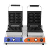 MÁQUINA DE GOFRES DOBLE ELÉCTRICA 1,5+1,5KW 63X380X270H MM PEKÍN WF-2210-2