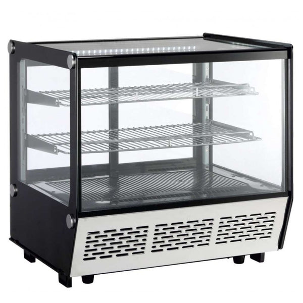 CLIMAHOSTELERIA - VITRINA REFRIGERADA SOBREMOSTRADOR CRISTAL RECTO 710X568X686H MM LÍNEA PEKÍN XCW120Z