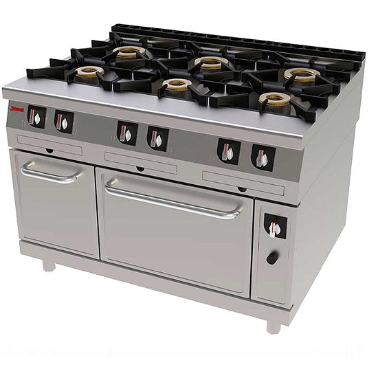 JEMI - COCINA 611 GAS HORNO - SERIE 900