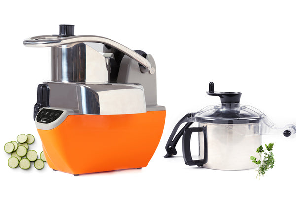 DYNAMIC - COMBINADO CUTTER / CORTA-HORTALIZAS ELÉCTRICO VELOCIDAD VARIABLE CON PANTALLA DIGITAL