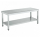 DISTFORM - MESA SOPORTE CENTRAL GAMA 700 CON ESTANTE - FONDO 70CM