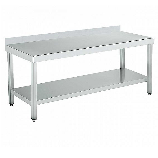 DISTFORM - MESA SOPORTE MURAL GAMA 700 CON ESTANTE - FONDO 70CM