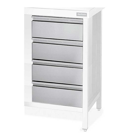 DISTFORM - MODULO DE CAJONES GAMA 600 - 4 CAJONES