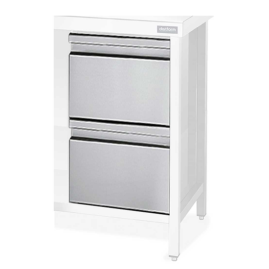 DISTFORM - MODULO DE CAJONES GAMA 700 - 2 CAJONES