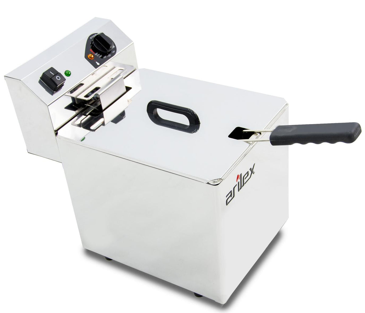 FREIDORA ELÉCTRICA EVOLUTION SIN GRIFO 10 LITROS CON CONTACTOR (3,5kw MONOFÁSICA) EVO10