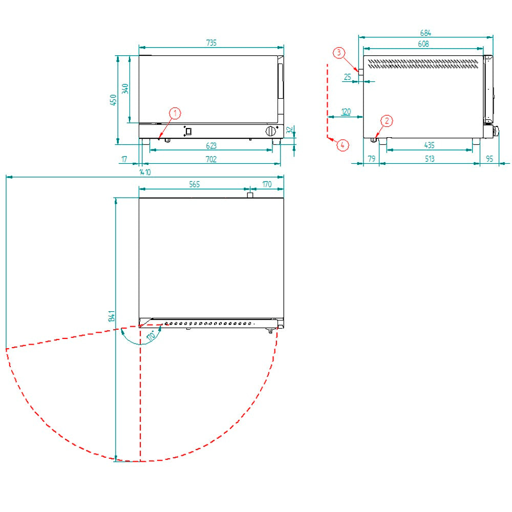 FM - HORNO REGENERADOR ANALÓGICO RG 311 A